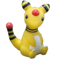 Ampharos Ampharos Pokemon finger puppet.