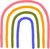 Mini Rainbow Tiny four-color rainbow.